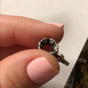 Pandora Jewelry - Pandora peace sign and pink stones Pandora Jewelry - Pandora peace sign and pink stones